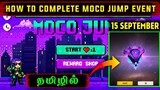moco jump event free fire tamil || free fire new event tamil || today new event in free fire tamil