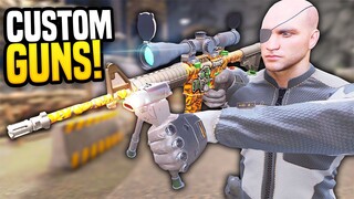 DESTROYING Enemies With Our CUSTOM GUNS - Zero Caliber VR Multiplayer (Funny Moments)