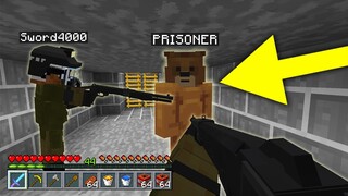 these Minecraft Bandits ATTACKED our Base... so we CAPTURED them!