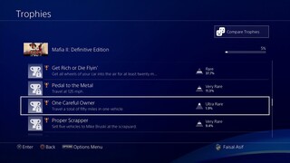 Mafia 2: Definitive Edition Trophy List - PS4 Trophy