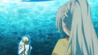 In order to save his sister, the seawater was drained, and the blue-haired teacher was shocked