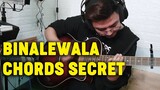 BINALEWALA SECRET GUITAR CHORDS | Babin Lim