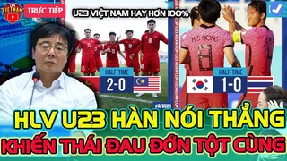 Thắng Thái 1-0, HLV u23 Hàn Nói Thẳng 1 Câu về U23 VN Khiến U23 Thái Đau Đớn Tột Cùng