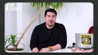 LUIS LISTENS TO BEA ALONZO