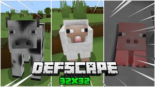 Defscape 32x32 | Texture Pack In Minecraft PE | Bedrock | Windows 10