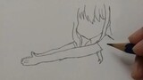 Takina Inoue (Lycoris Recoil) drawing by me🥰❤
