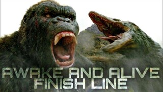 Kong Skull Island - Awake and Alive / Finish Line (Music Video)