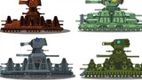 [Battle City] Display Of All Kinds Of Hand-drawing Tanks