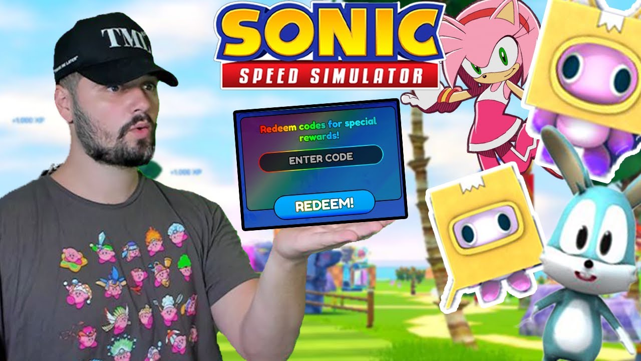 ALL NEW *SECRET* CODES in SONIC SPEED SIMULATOR CODES! (Sonic