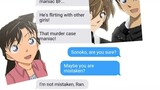 Detective Conan Texts | Shinichi Kudo Cheats on Ran? |