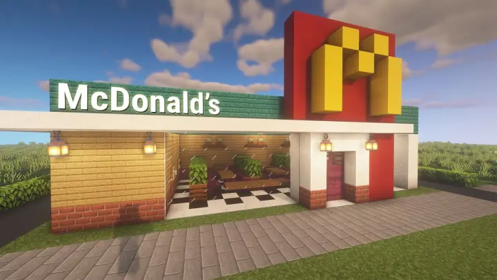 Minecraft: How to build a McDonalds