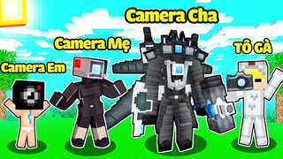 TÔ GÀ EM BÉ ĐƯỢC GIA ĐÌNH CAMERA MAN NHẬN NUÔI TRONG MINECRAFT*TÔ GÀ VÀ GIA ĐÌNH CAMERA MAN