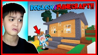 MINECRAFT TAPI ROBLOX ?? MARI KITA COBA !! Feat @sapipurba Roblox