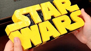 ใช้เลโก้เพื่อฟื้นฟูโลโก้ Star Wars แบบคลาสสิก? แกะกล่องของเล่น Star Wars มากกว่า 10 ชิ้นในครั้งเดียว