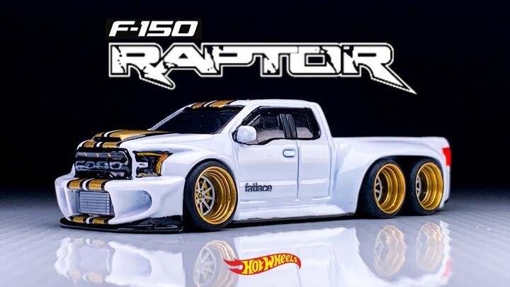 JDP改造风火轮 - 宽体6X6福特猛禽 F-150 - Jakarta Diecast Project