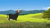 Cow animation videos 4k