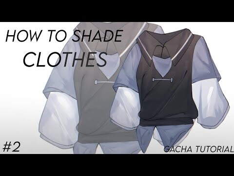 How to Shade clothes #2 - Gacha Club