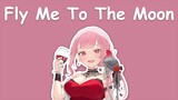 【Hololive Song / Mori Calliope Sing】Frank Sinatra - Fly Me To The Moon (with Lyrics)