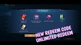 How to redeem success new redeem code in Mobile Legends | Redeem Code January 4, 2020