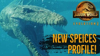 FIRST MARINE REPTILE FIELD GUIDE!! - Mosasaurus in Jurassic World Evolution 2