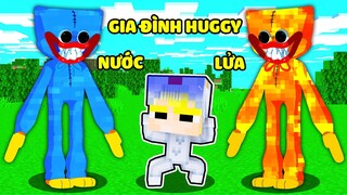 TÔ GÀ EM BÉ 1 NGÀY SỐNG CHUNG VỚI GIA ĐÌNH HUGGY WUGGY LỬA VÀ HUGGY NƯỚC KHIẾN SINH TỐ BẤT NGỜ