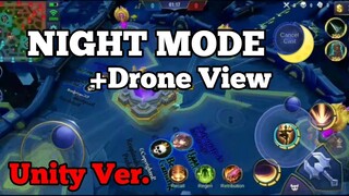 HOW TO BECOME NIGHT MODE YOUR MOBILE LEGENDS BATTLEFIELD +DRONE VIEW