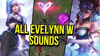 All Evelynn W Sounds | League of Legends