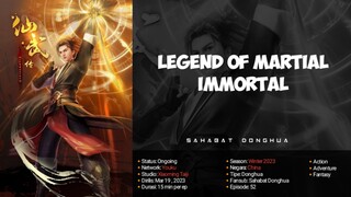 Legend Of Martial Immortal Episode 58 | 1080p Sub Indo