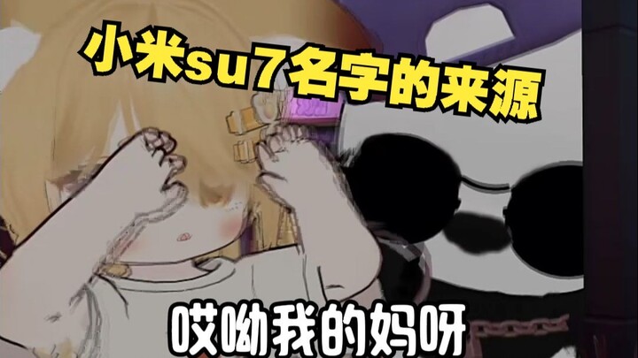 小米su7为什么不叫小米su1？？？