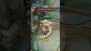 AFK #shorts #mobilelegends #tomgrc