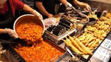 할머니부터 손자까지? 3대를 이어온 40년 전통 떡볶이집! 튀김, 순대, 어묵, 김밥 / spicy rice cake Tteokbokki / korean street food