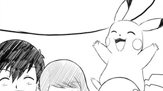 [Pokémon Comics] Zhina Fanfiction Master Road 8.5 Chapter Zhiye and Semei's married life ends Xiao X