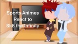Sports Animes React to Sk8 the Infinity | 3/4