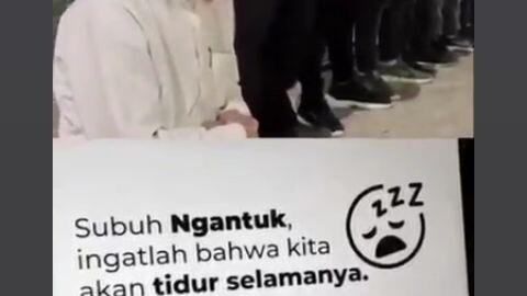 Ingat Mati tidak tahu kapan akan datang