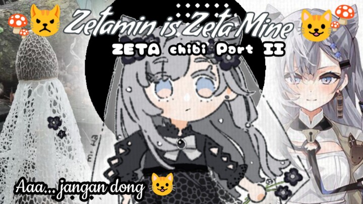 ZETAMIN?! ZETA MINE!!!! menggambar vestia Zeta part II 😺🤏