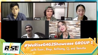 Group 1 | Kaori, Rhys Miguel, Anthony Jennings, CJ Salonga, Daniela Stranner | #WeRiseG4G2Showcase