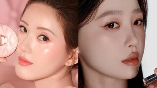 Đây cũng là một quảng cáo mỹ phẩm! Lớp trang điểm của Yu Shuxin tự nhiên hơn nhiều so với Zhao Lusi.