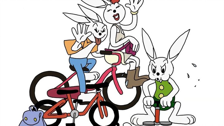 กระต่ายเย่ว์ - ปั่นจักรยาน
