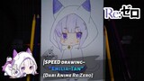 [SPEED DRAWING] Emilia- tan chibiiii😆😍| dari anime re: zero