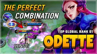 The Perfect Combination! Odette Best Build 2020 Gameplay by SEN$ei | Diamond Giveaway Mobile Legends