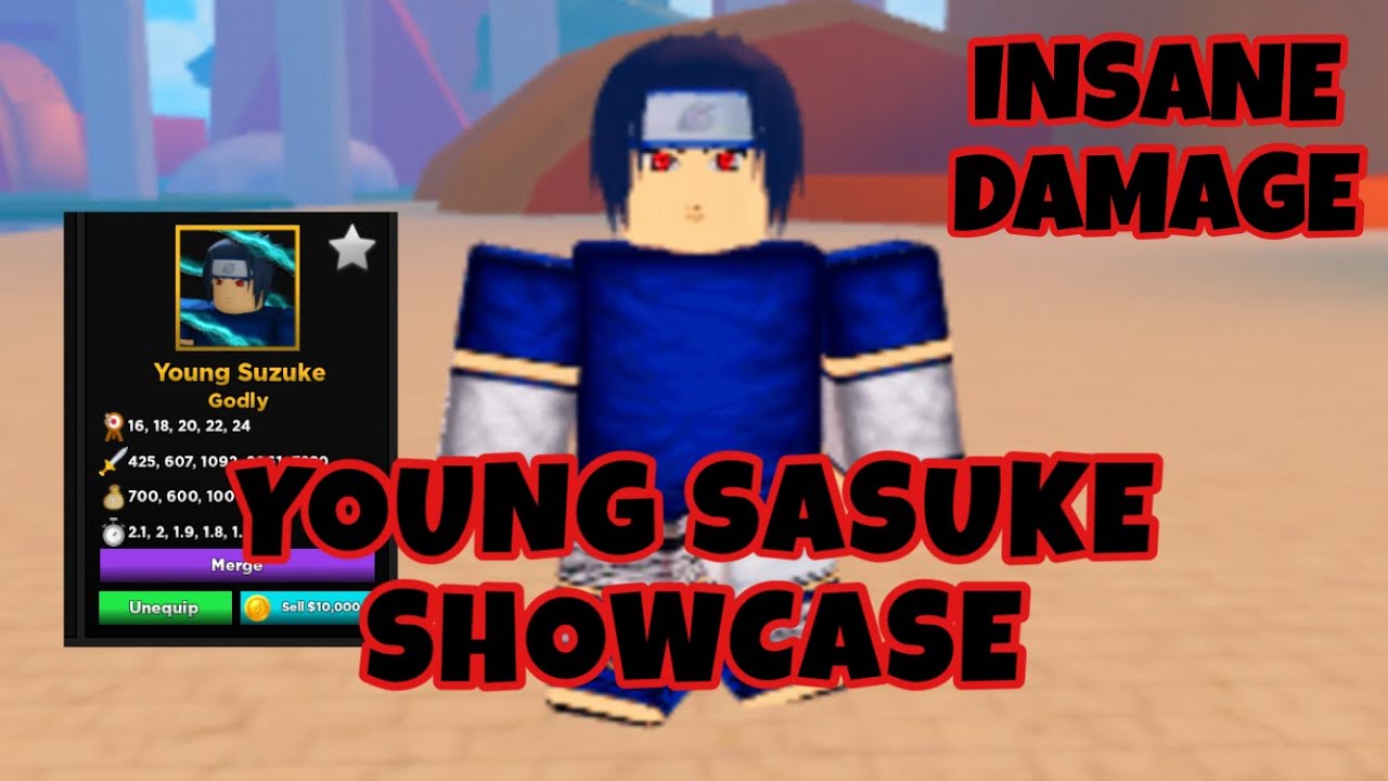 VIREI UM NINJA SUPER FORTE!! FÁBRICA DO SASUKE NO ROBLOX