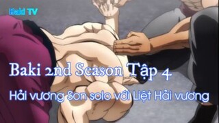 Baki 2nd Season Tập 4 - Hải vương Son solo với Liệt Hải vương