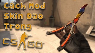 Cách Test Skin Mọi Loại Dao trong CS:GO (Offline)