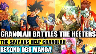 Beyond Dragon Ball Super: Granolah Battles The Heeters! Goku And Vegeta Help Granolah Against Gas!