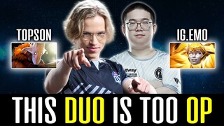 Topson & IG.Emo OP Duo - Who goes  Mid?