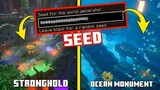0.01% Rare Seed in Minecraft Bedrock (Underwater)