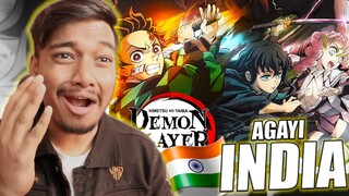 OMG! FINALLY DEMON SLAYER SEASON 3 COMING TO INDIA!