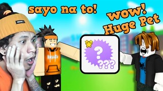 Noob Namigay Ng Huge Pet At Para Sa Viewers Ng Video Na To | Pet Simulator X Roblox