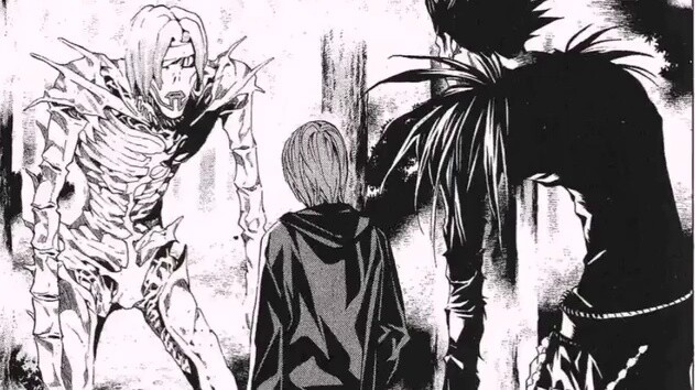 Appreciate the covers and title pages of Death Note Volumes 1-12, witnessing the rise and fall of Li