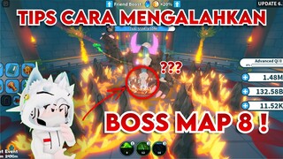 TIPS CARA MENGALAHKAN BOSS MAP 8 !! - Weapon Fighting Simulator Roblox Indonesia #TipsRoblox